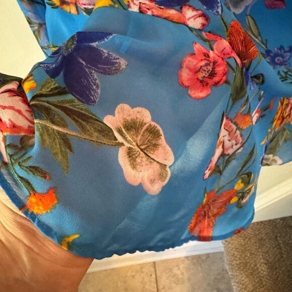 Calvin Klein Vibrant Floral skirt size 16 - Picture 8 of 9